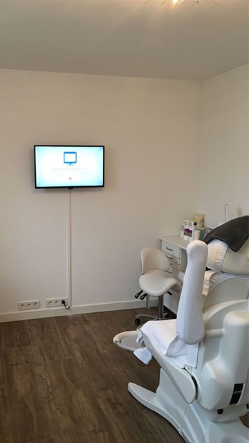 narrowcasting informatieschermen salon soin pur