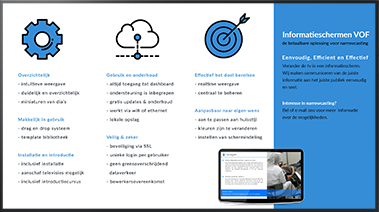 Informatieschermen